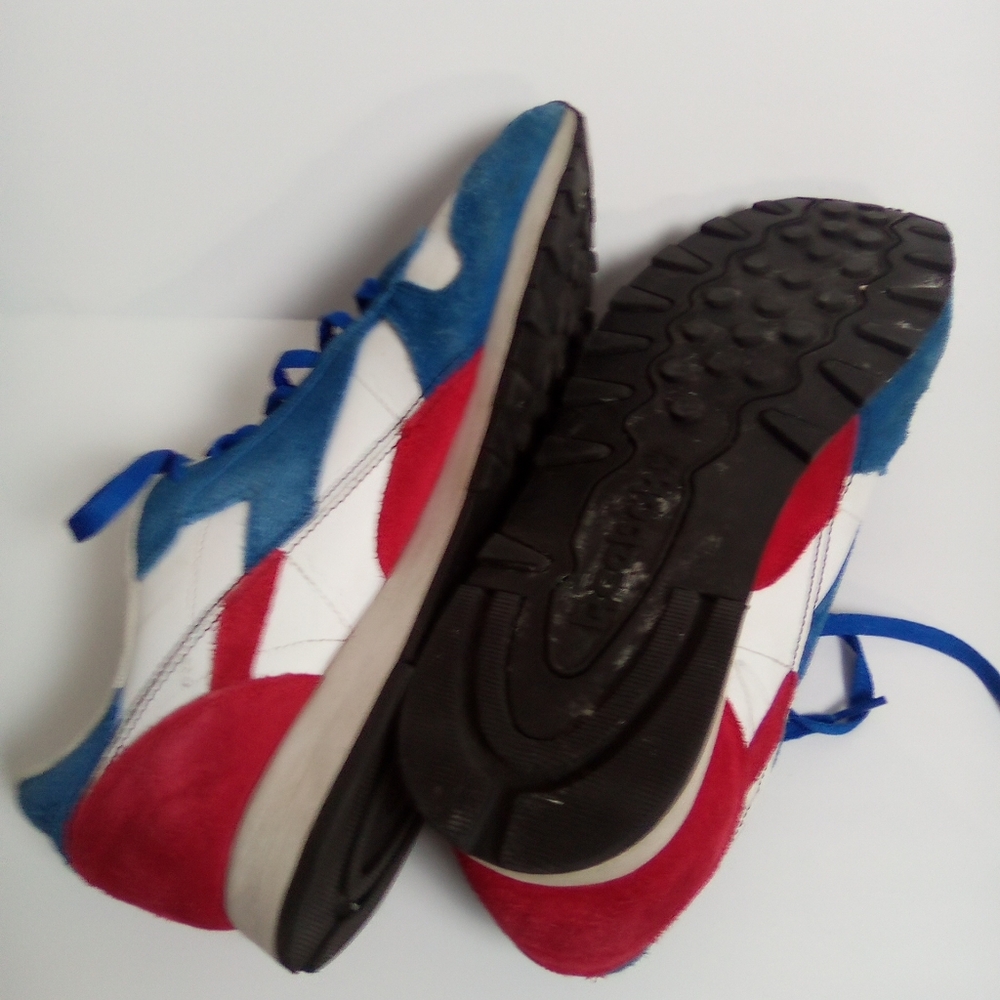 REEBOK Blue and White Sneakers with Red Accents SIZE 13 - Picture 6 of 10